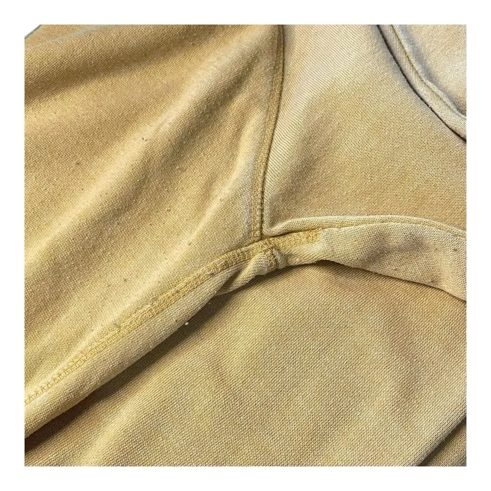 Blue 84 Sweatshirt Women's XXL Light Tan Retro Nature Graphic Table Rock Lake - Picture 11 of 11